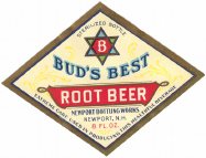 #ZLS069 - Group of 5 Bud's Best Root Beer Labels