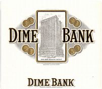 #ZLSC008 - Dime Bank Cigar Box Label