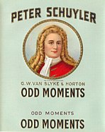 #ZLSC014 - Peter Schuyler Odd Moments Cigar Box Label