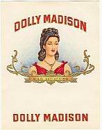 #LSC028 - Dolly Madison Inner Cigar Box Label