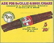 #ZLSC042 - St. Bernard Brand Cigar Label