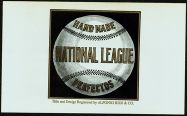 #ZLSC049 - National League Cigar Box Label