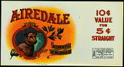 #ZLSC050 - Airedale Cigar Box Label