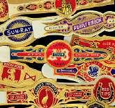 #ZLSC046 - Group of 80 Different Cigar Bands