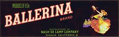 #ZLSG017 - Ballerina Grape Crate Label