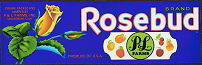 #ZLSG023 - Rosebud Grape Crate Label