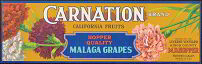 #ZLSG024 - Carnation Grape Crate Label