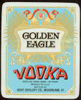 #ZLW041 - Golden Eagle Vodka Label