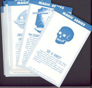 #ZZA009 - Complete Set (16 cards) 1956 Exhibit Supply Magic Series Cards