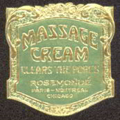 #ZBOT105 - Early Massage Cream Jar Label