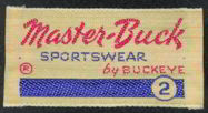 #MS148 - Box of 500 Cloth Master Buck Clothing Tags