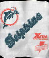 #BA047 - Miami Dolphins Advertising Hand Towel