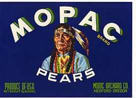 #ZLC008 - Mopac Pears Crate Label