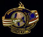 #MS043 - Space Shuttle Discovery Cloisonne Charm