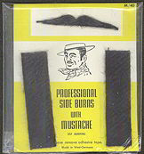 #HH112 - Carded Western Germany Professional Side Burns and Mustache