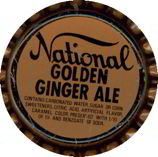 #BC192 - Group of 10 National Golden Ginger Ale Bottle Caps
