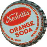 #BC195 - Nesbitt's Orange Soda Cork Lined Soda Cap