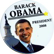 #PL129 - Barack Obama Campaign Magnet