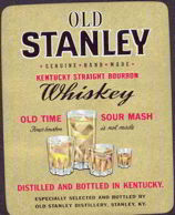 #ZLW079 - Old Stanley Kentucky Whiskey Label