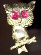 #TY300 - Metal Owl Pin