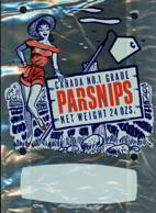 #CS146 - Old Parsnips Bag with Pretty Lady