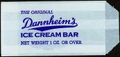#PC030 - Group of 5 Dannheim's Ice Cream Bar Wrappers