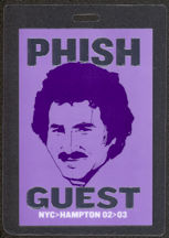 #MUSIC447 - PHISH 2003 Laminated Backstage Pass from the 2003 Hampton Concert - Pictures Mr Kotter from Welcome Back Kotter