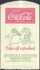 #CC210 - Coca Cola Dry Server with a Pilot Drinking a Coke