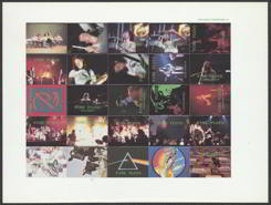 #MUSIC316 - Sheet of 25 Pink Floyd Fan Club Stamps