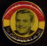 #PL059 - Group of 4 Walter Mondale 1984 Lapel Pins