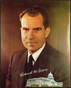 #PL068 - Large Richard Nixon Autographed Photo