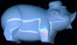 #TY178 - Hard Plastic Piggy Bank