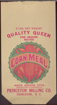 #CS200 - Quality Queen Fine Ground Bolted Corn Meal Bag
