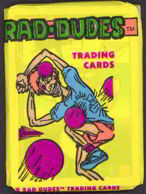 #ZZA080 - Pack of Rad Dudes Trading Cards
