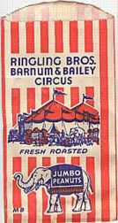 #PC014 - Ringling Brothers Peanut Bag