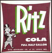 #ZLS098 - Ritz Cola Label