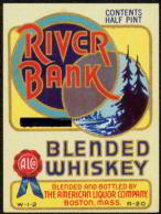 #ZLW073 - River Bank Whiskey Label