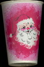 #HH102 - Old Waxed Santa Cups