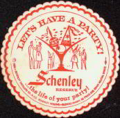 #SP025 - Schenley Distillers Coaster