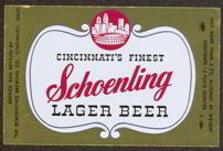 #ZLBE044 - Schoenling Lager Beer Label