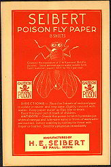 #CS104 - Eight Sheets of Seibert Fly Paper in Original Package
