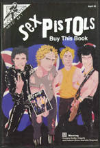 #MUSIC980 - 1990 Sex Pistols Comic with Real Autograph from the Comic Writer