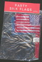 #MS115 - Group of 5 Real Silk Flags