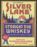 #ZLW105 - Silver Lake Whiskey Label