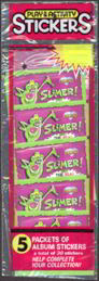 #ZZA165 - Rack Pack with 5 Packages of Slimer and The Real Ghost Busters Stickers