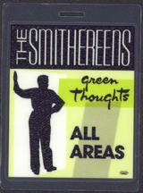 #MUSIC503 - 1988 The Smithereens laminated backstage pass from the Green Thoughts Tour