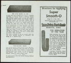 #MS087 - Super Smooth-O Razor Strop Brochure