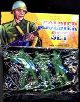 #TY269 - Toy Soldier Set in Original Cellophane Header Bag