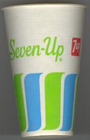 #SOZ003 - Group of 4 1960s 7up Cups