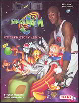 #ZZA161 - Michael Jordan Space Jam Sticker Story Album